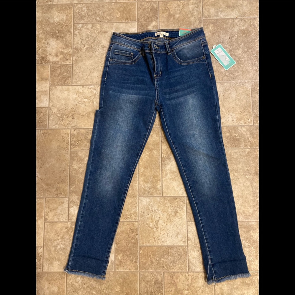 Copper key jeans